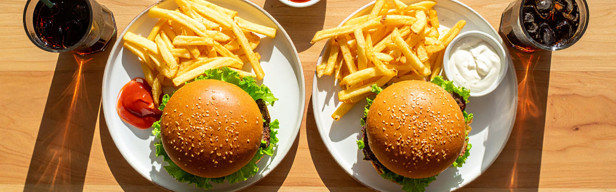 Burger Menü für 2 Personen