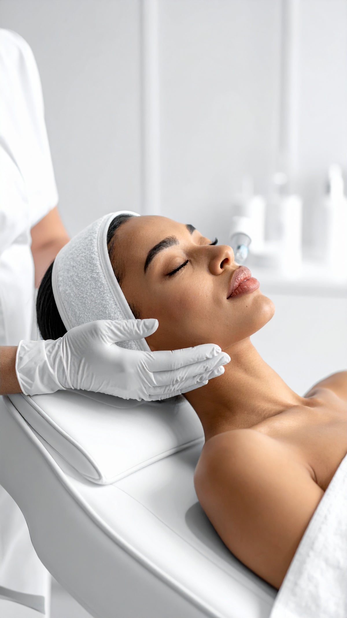 Aquafacial oder Microneedling