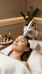 Aquafacial oder Microneedling