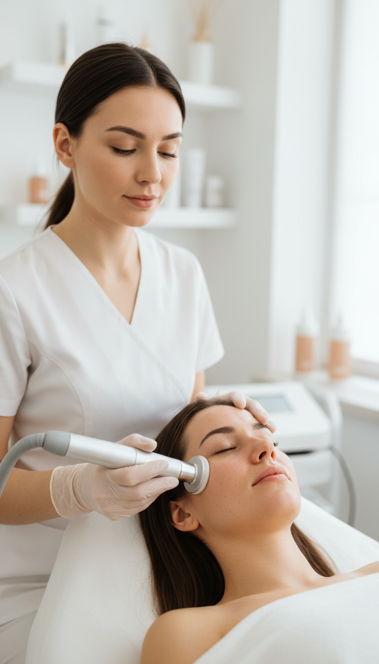 Mikrodermabrasion für das Gesicht
