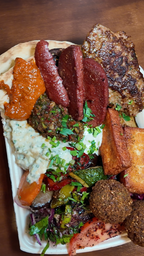 Orientalische Sharing Plate für 2 Personen