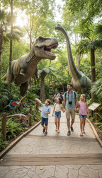 Tageskarte Dino World