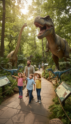 Tageskarte Dino World