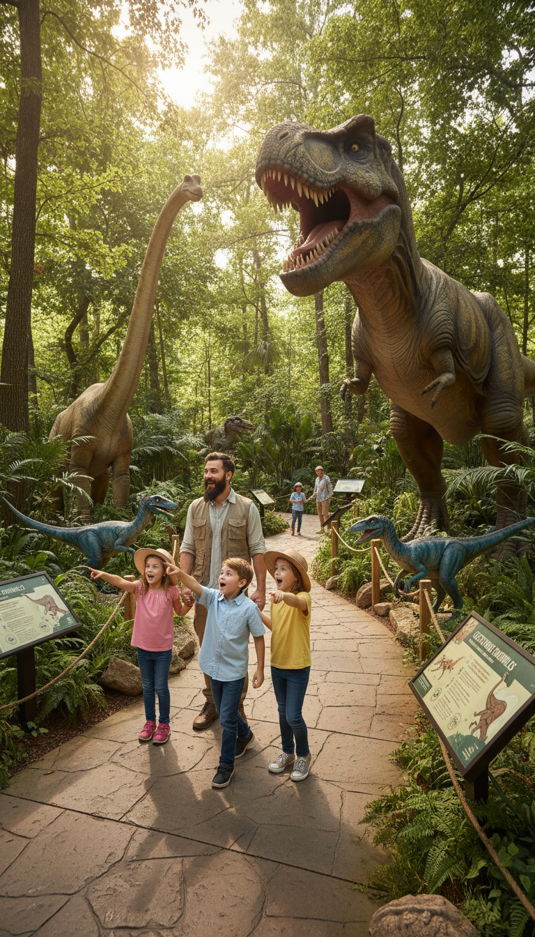 Tageskarte Dino World