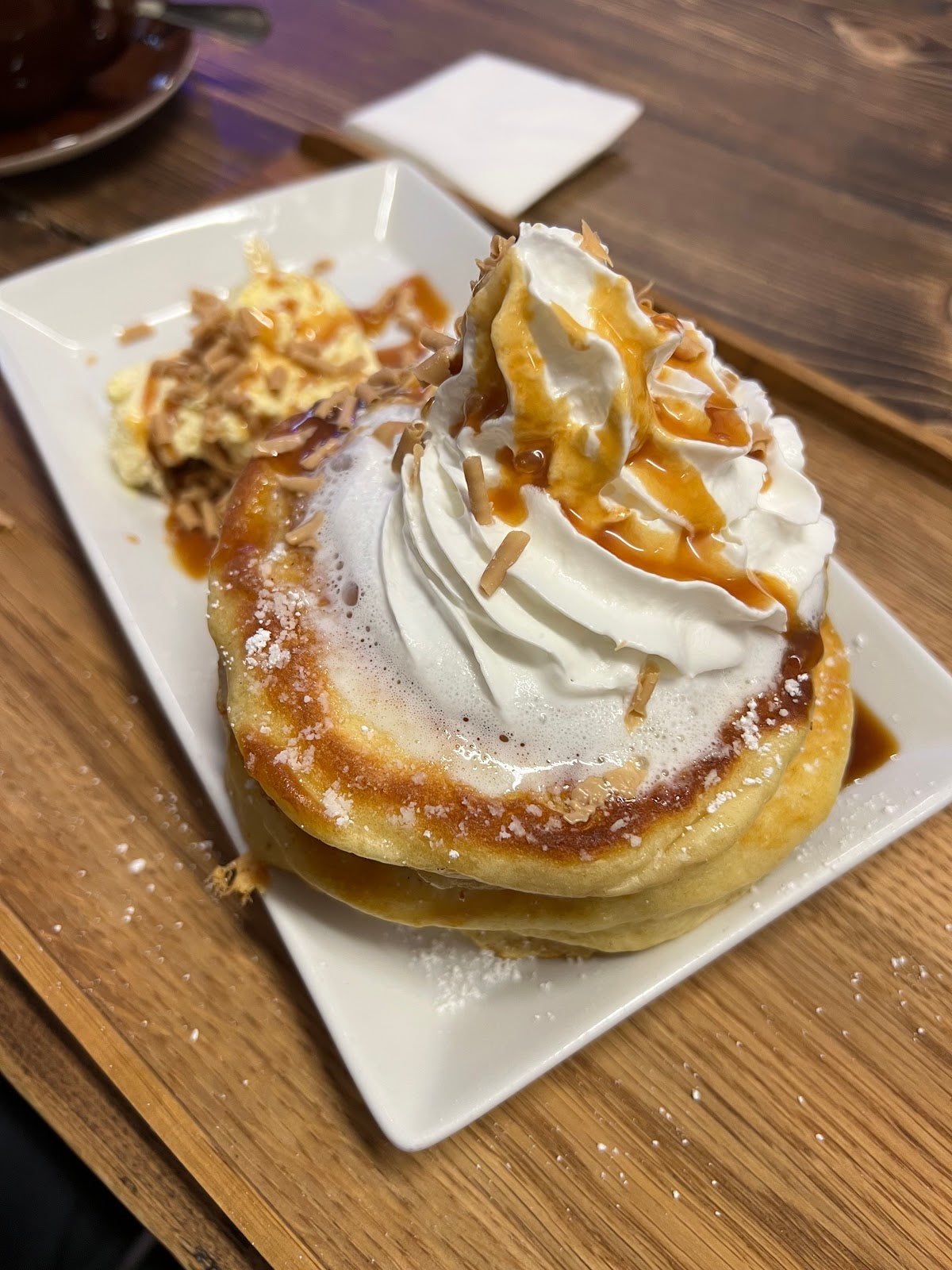 American Pancakes &amp; Getränk für 2 Personen