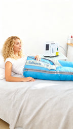 Lymph-Massage mit Kompressionshose