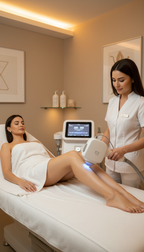 Haarentfernung mit ICE Diodenlaser