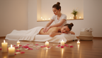 Rosenblüten Ganzkörpermassage &amp; Gesichtsbehandlung