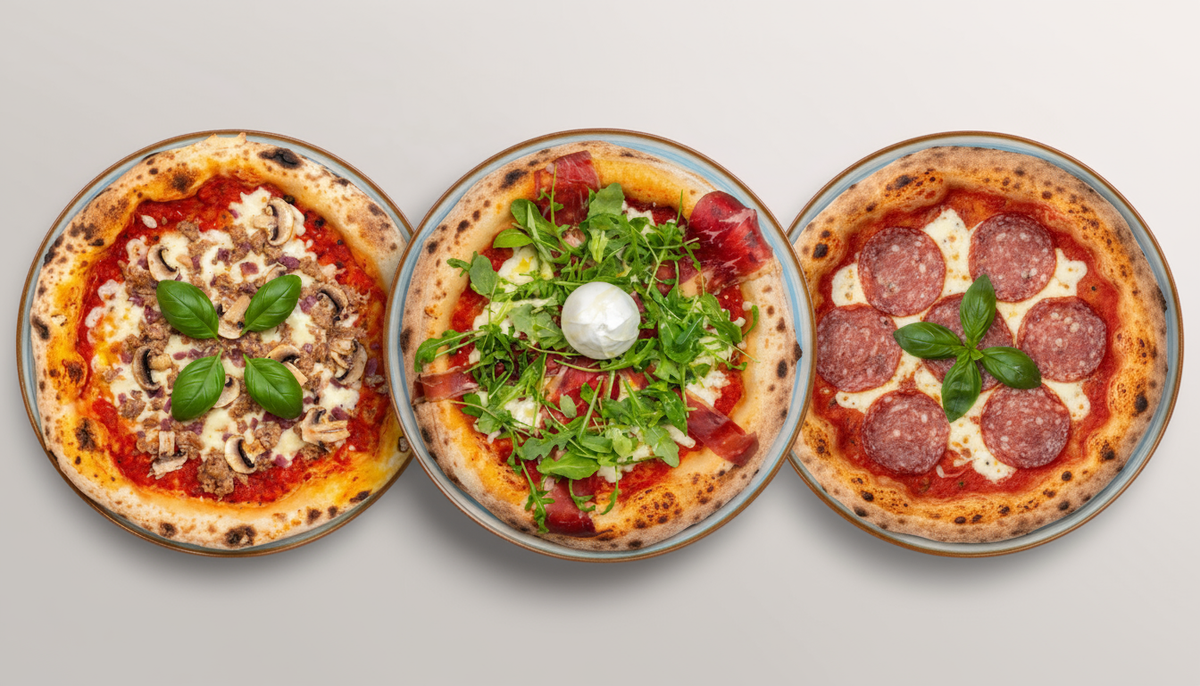 Pizza Menü für 2 Personen