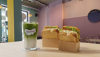 Egg Drop Sandwich &amp; Iced Matcha Latte