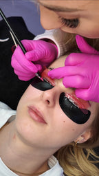 Korean Lash Lifting mit Färben