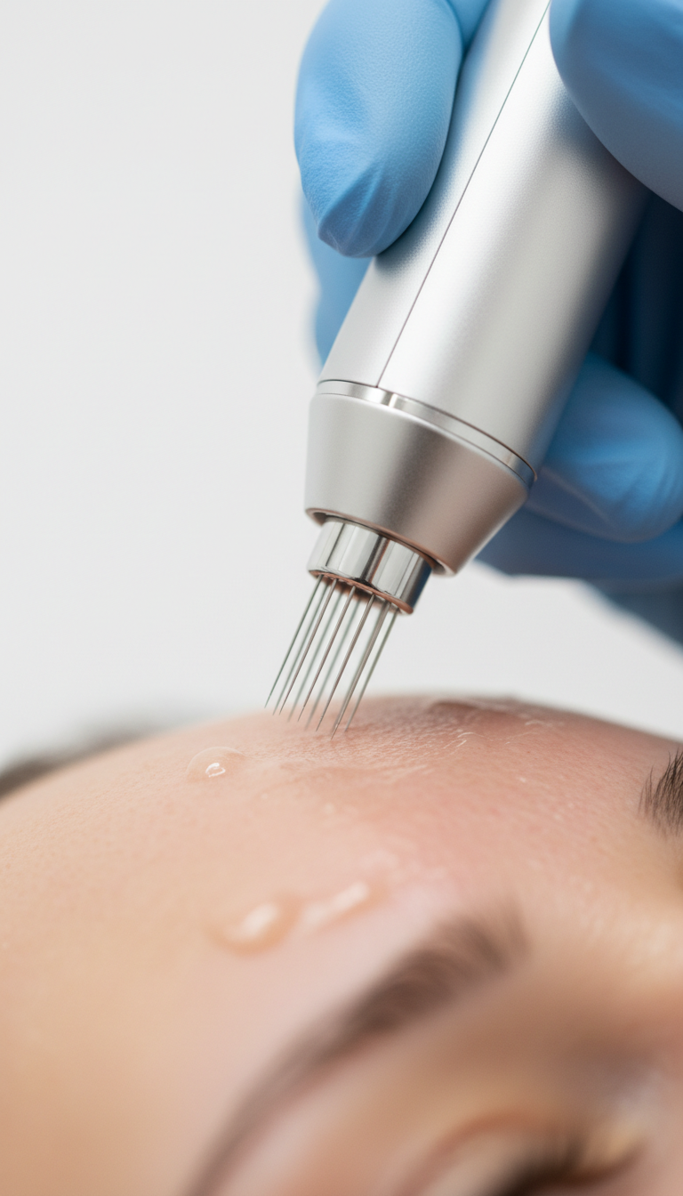 60 Minuten Microneedling inklusive Wirkstoffampulle