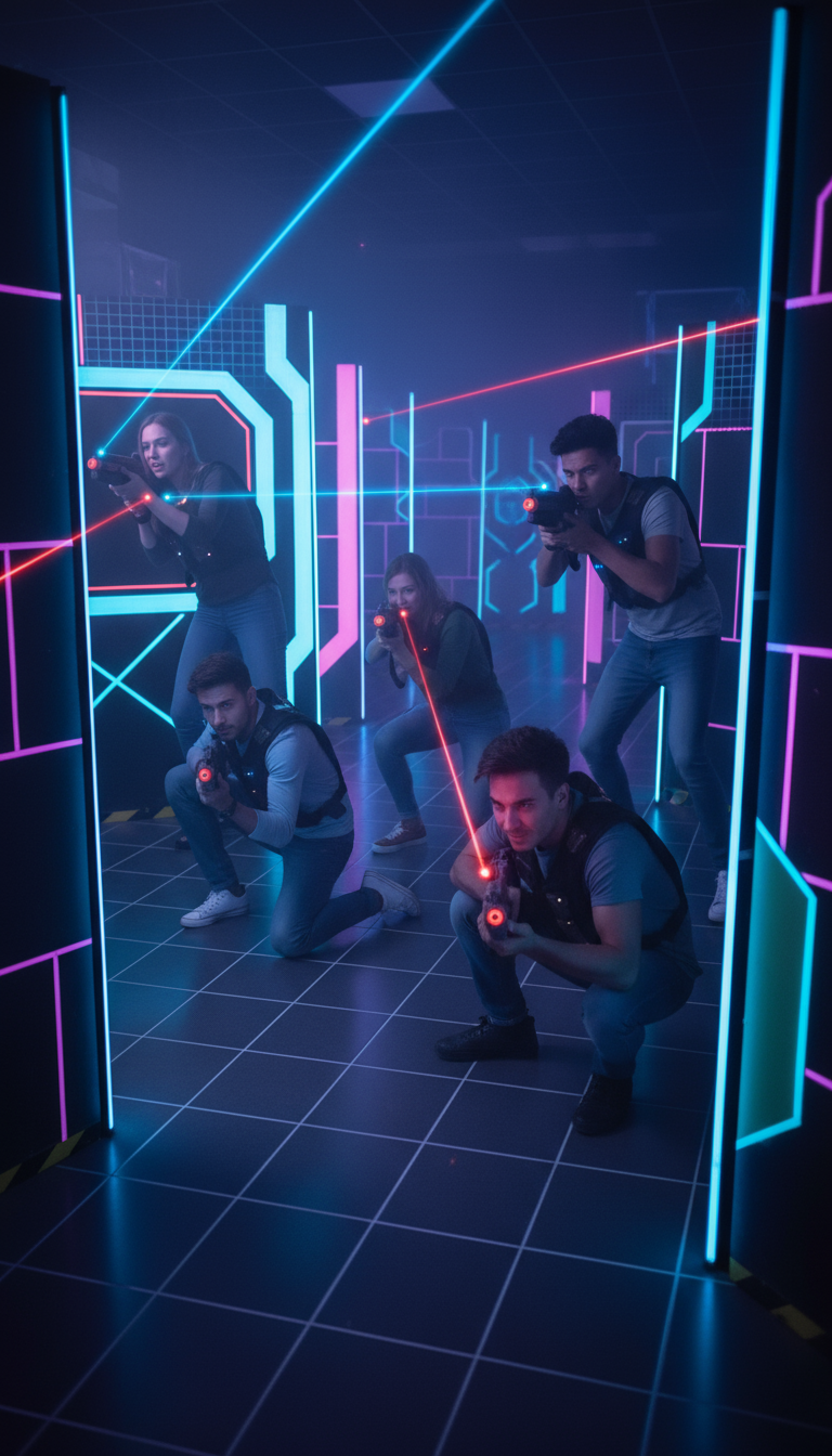 LaserTag für 2 Personen
