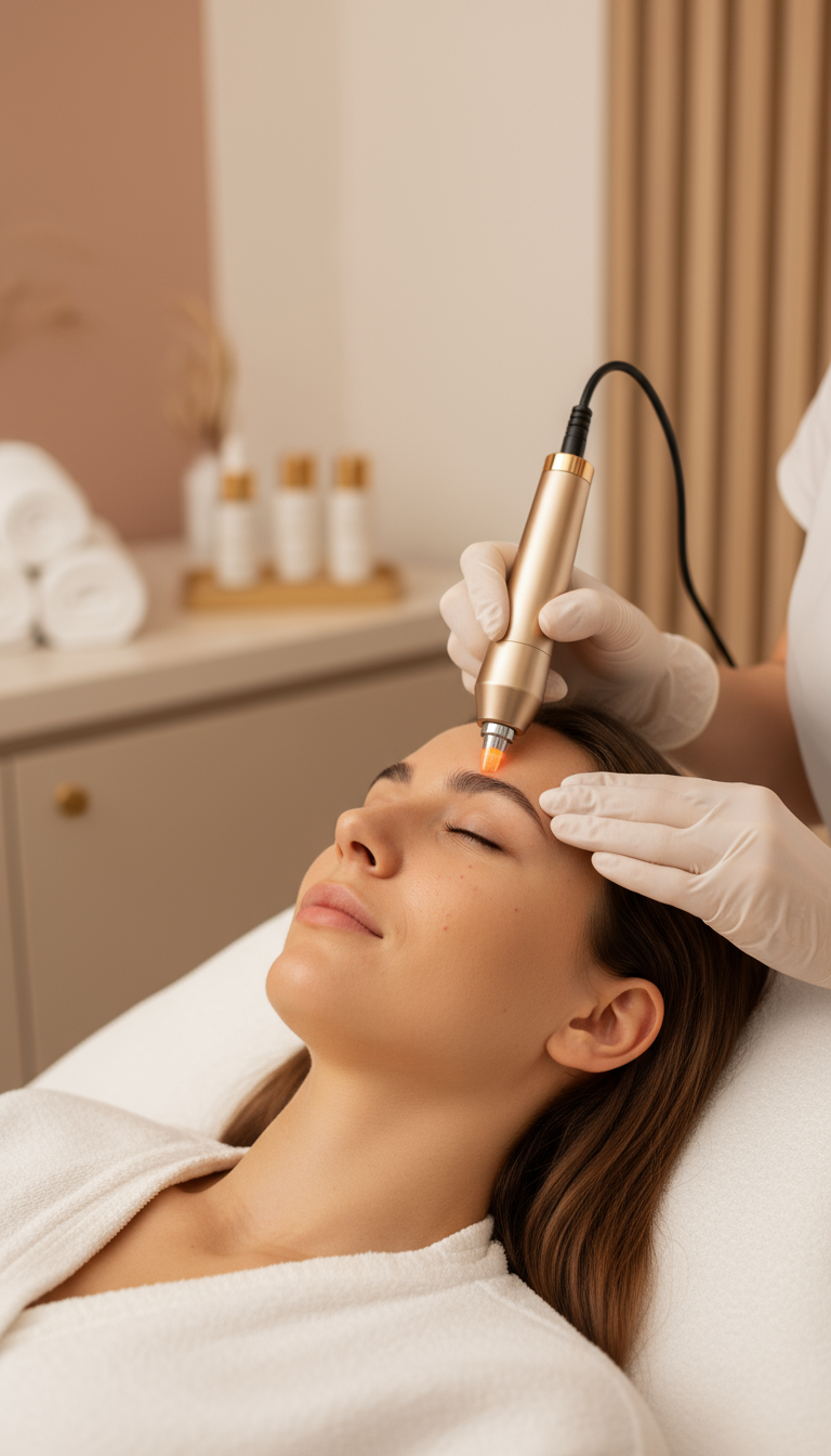 Microblading mit Nachbehandlung