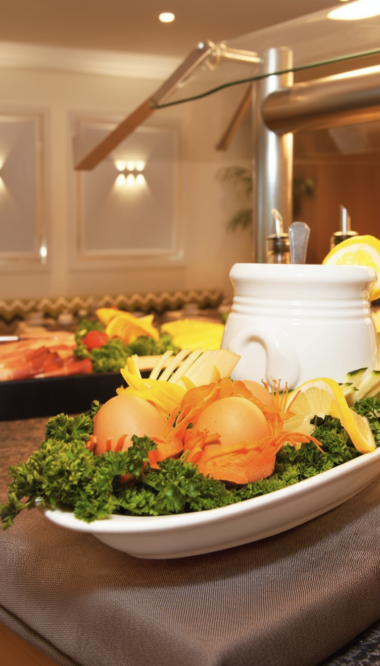 All‑You‑Can‑Eat Frühstücksbuffet mit Heißgetränken &amp; Säften