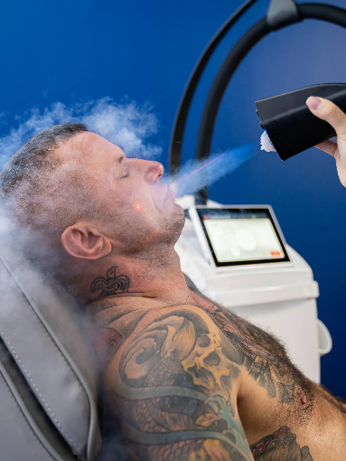 Cryo‑Facial‑Behandlung