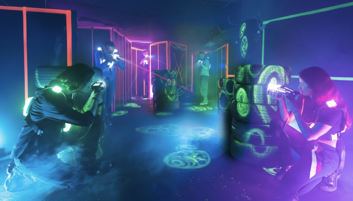 Lasertag Flatrate für 2 Personen