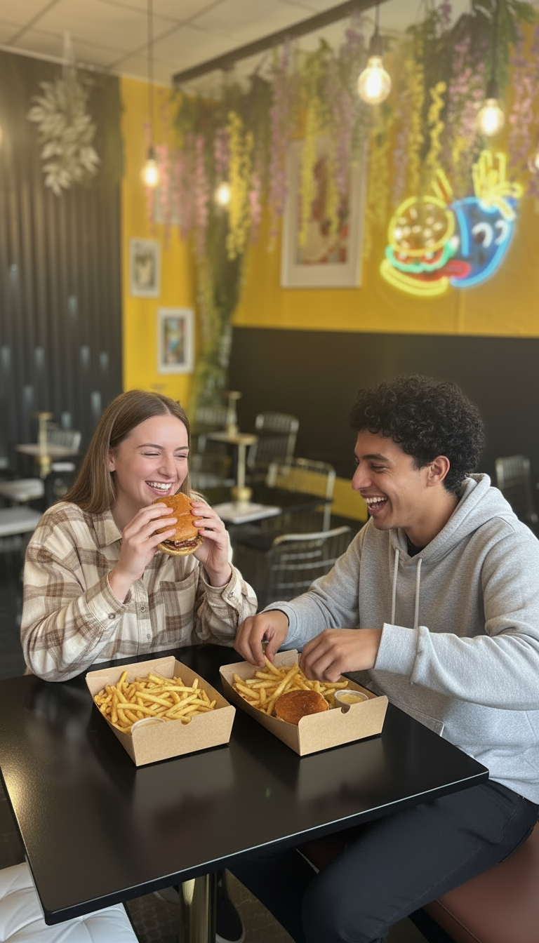 Burger Box‑Menü für 2 Personen