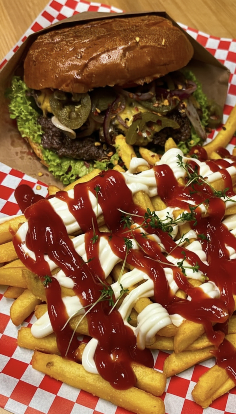 Burger Box‑Menü für 2 Personen