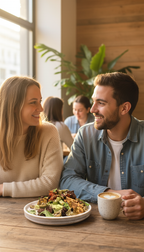 Lunch oder herzhafte Waffel &amp; Heißgetränk für 2 Personen