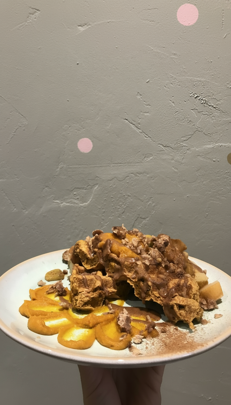 Lunch oder herzhafte Waffel &amp; Heißgetränk für 2 Personen