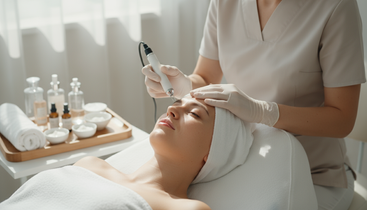 Aquafacial &amp; Microneedling