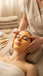 Gesichtsreinigung oder Aqua-Facial