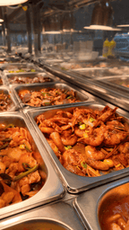 Asiatisches All-You-Can-Eat Buffet für 2 Personen