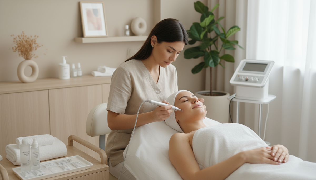 Microneedling &amp; Aquafacial