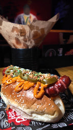Hot Dog Menü für 2 Personen