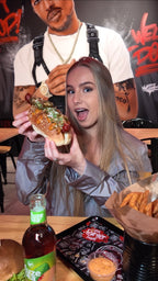 Hot Dog Menü für 2 Personen