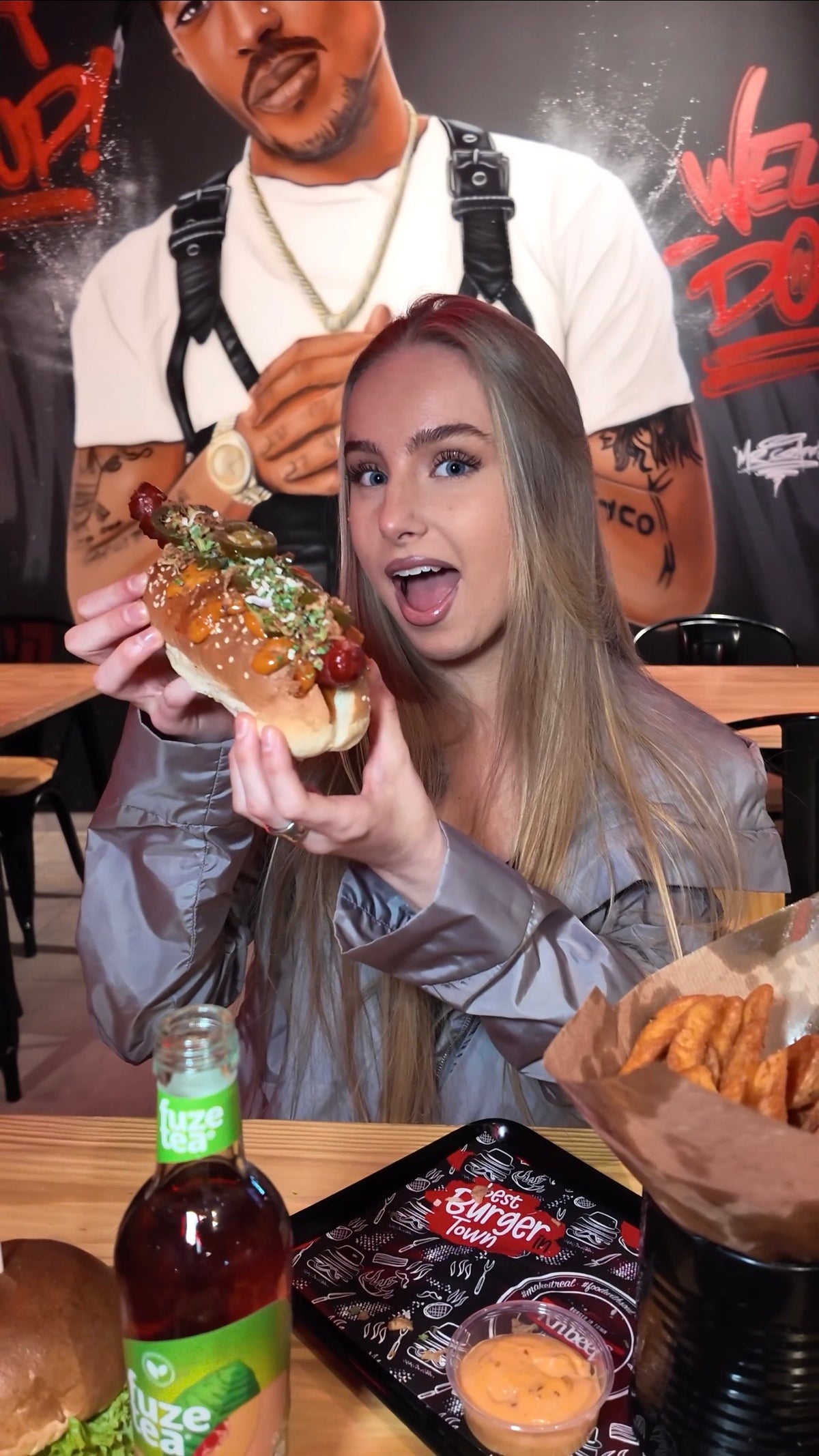 Hot Dog Menü für 2 Personen