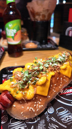 Hot Dog Menü für 2 Personen