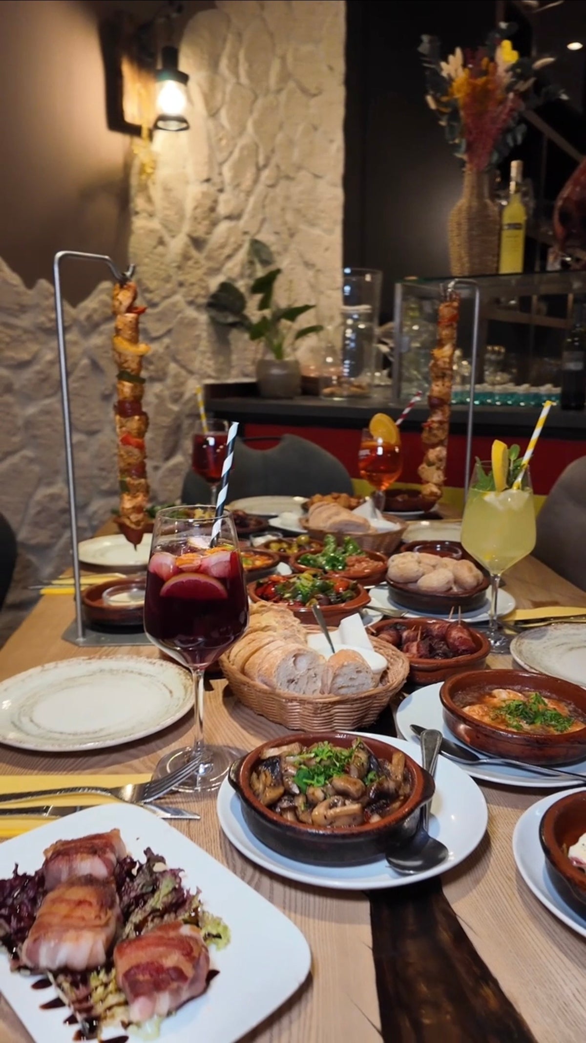 Flying Tapas Menü für 2 Personen