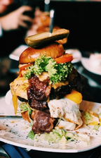 Towersteakburger-Menü für 2 Personen