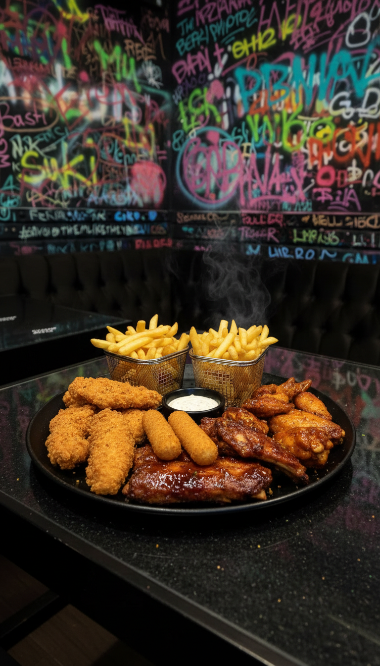 Fingerfood‑Platte für 2 Personen