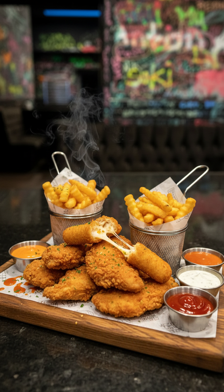 Fingerfood‑Platte für 2 Personen