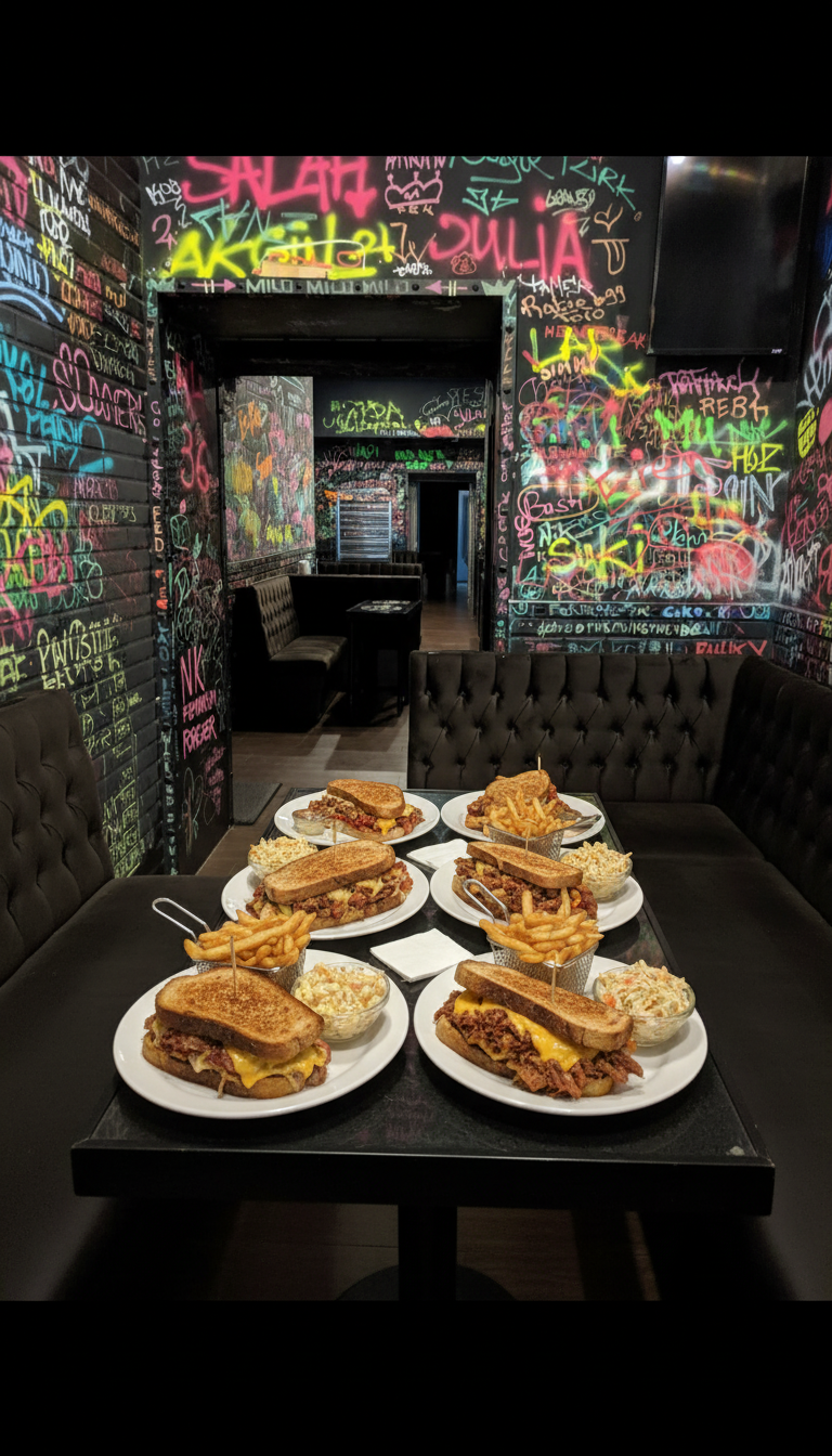 Philly Cheesesteak Sandwich &amp; Beilagen für 2 Personen