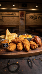 Tenders oder Wings Box für 2 Personen