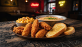 Tenders oder Wings Box für 2 Personen