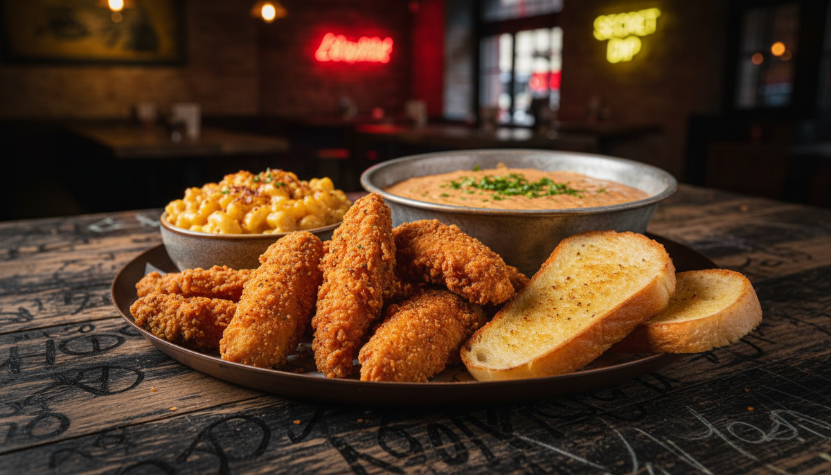 Tenders oder Wings Box für 2 Personen