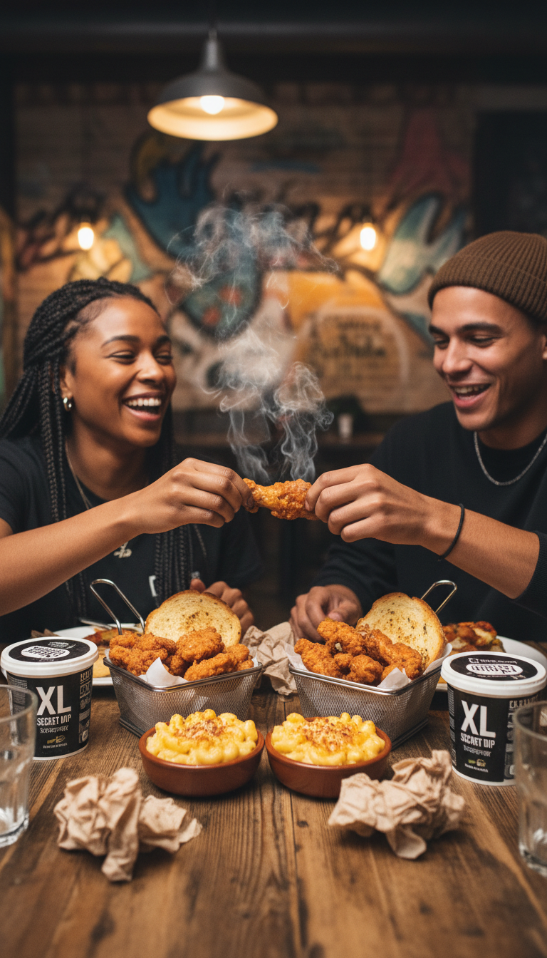 Tenders oder Wings Box für 2 Personen