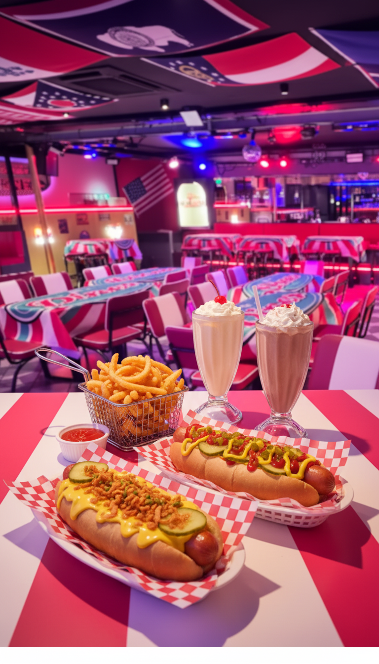 HotDog Menü für 2 Personen