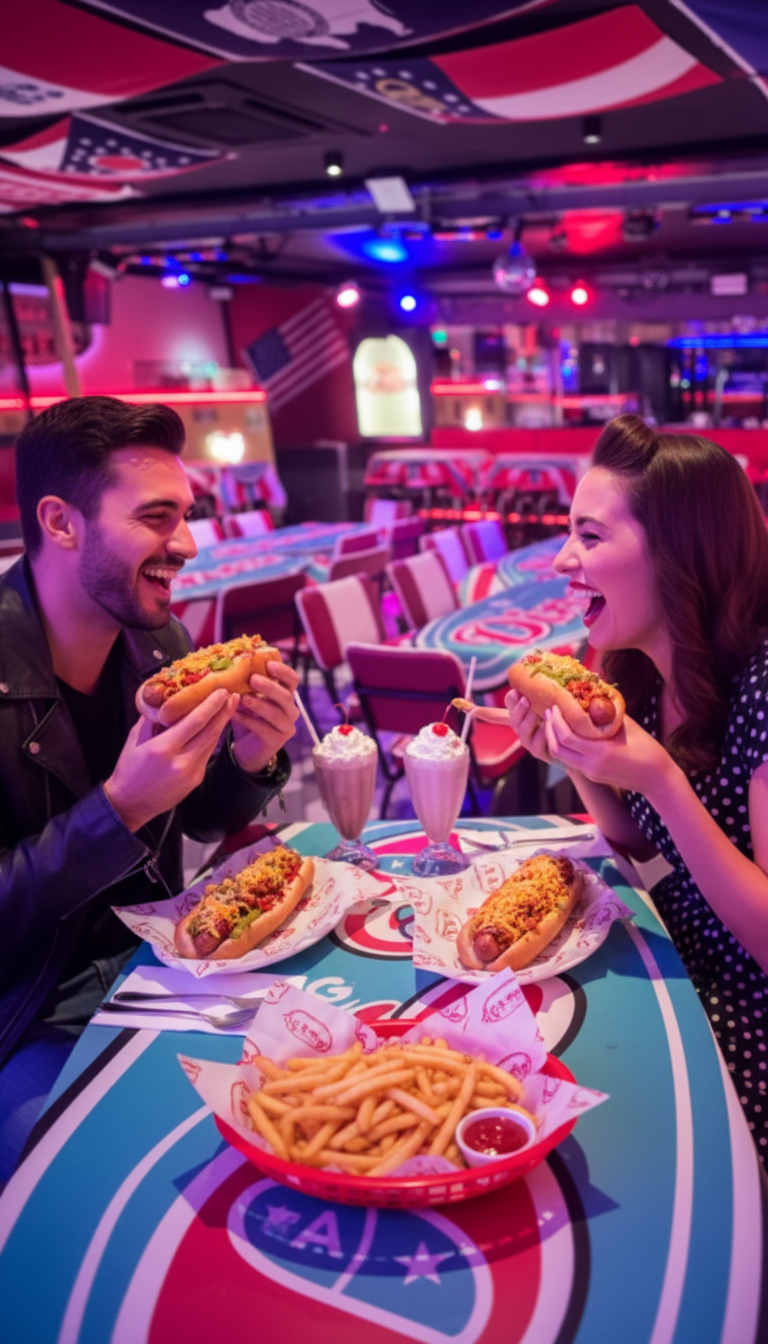 HotDog Menü für 2 Personen