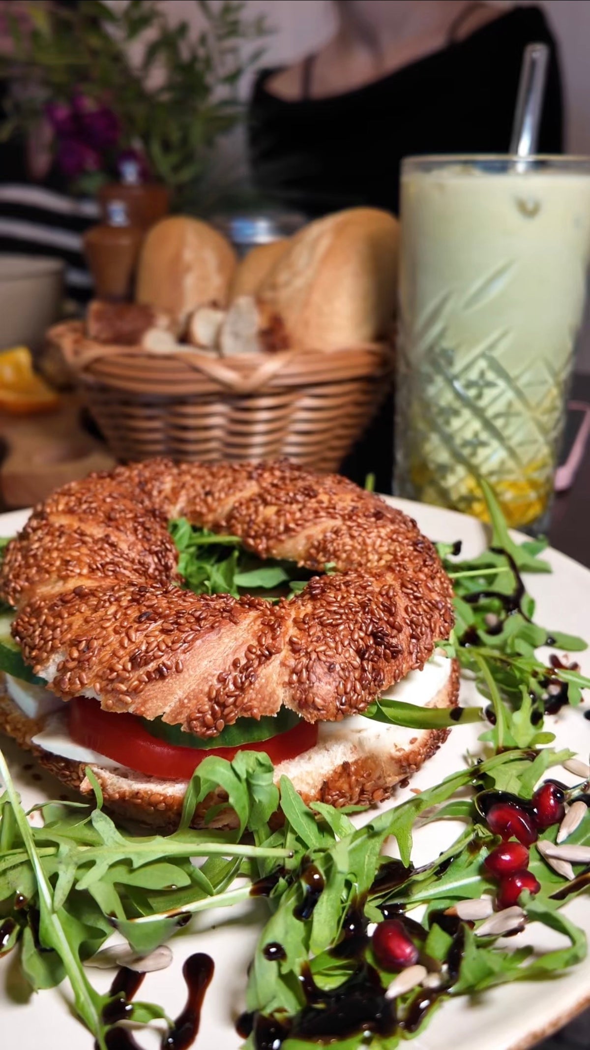 Bagels &amp; Getränke für 2 Personen