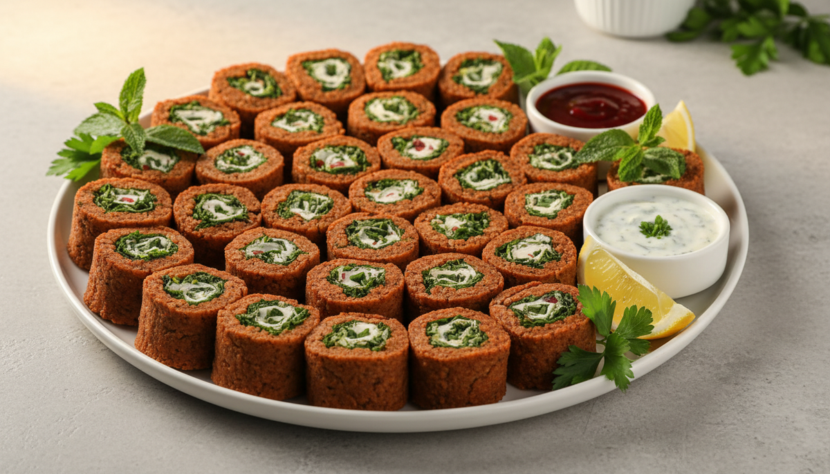 Cigköfte Sushi & Getränk für 2 Personen