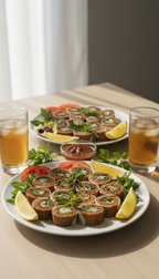 Cigköfte Sushi & Getränk für 2 Personen