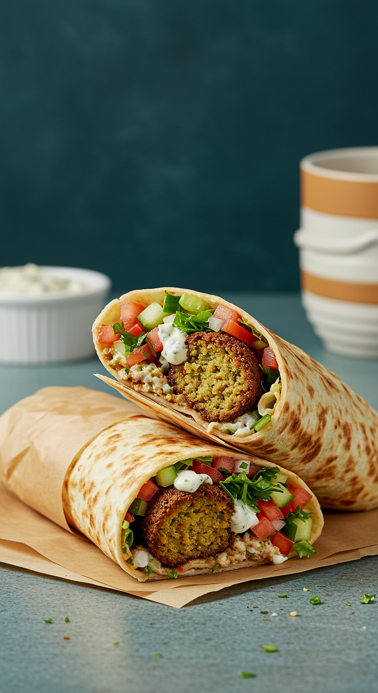 Wrap &amp; Softgetränk für 2 Personen