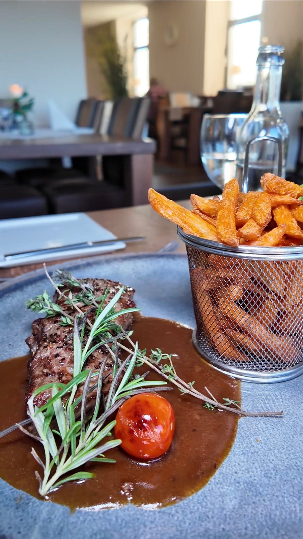 Black-Angus-Rumpsteak–3-Gänge-Menü