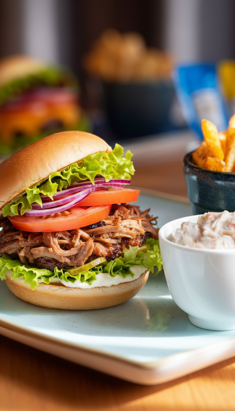 Burgermenü nach Wahl